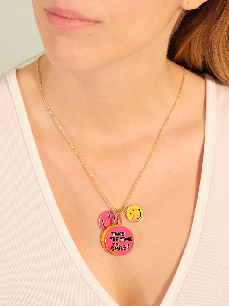 Smiley® Pendant Charm Necklace