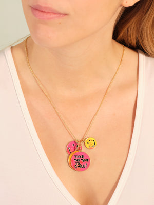 Smiley® Pendant Charm Necklace