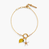 Lemon and Lemon Blossom Fine Bracelet