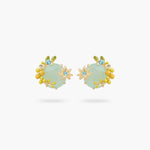 Mimosa and Star Anise Post Earrings