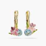 Dazzling Discretion Emerald-cut Asymmetrical Sleeper Earrings