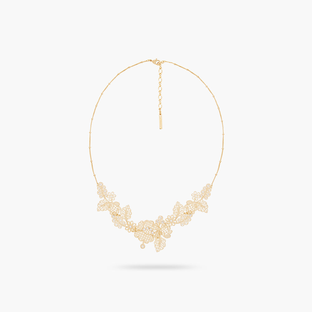 
            
                Load image into Gallery viewer, Gold Thread Statement Necklace
            
        
