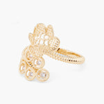 Gold Thread Adjustable Ring