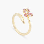 Wine and Roses Iris Adjustable Ring