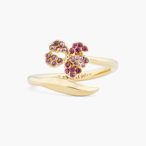 
            
                Load image into Gallery viewer, Wine and Roses Iris Adjustable Ring
            
        