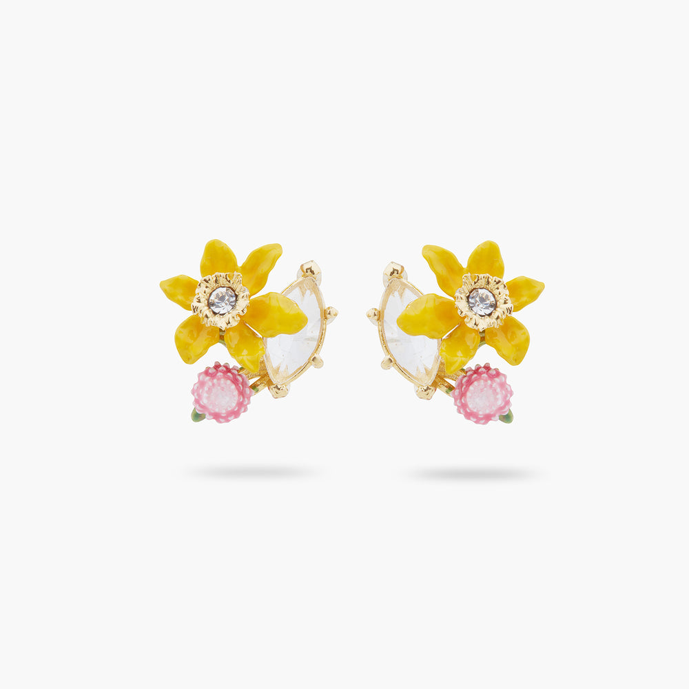 Les Néréides Loves Animals - Daffodil Post Earrings