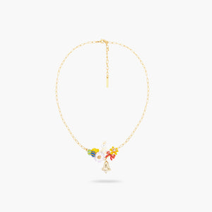 
            
                Load image into Gallery viewer, Les Néréides Loves Animals - Easter Chick and Rabbit Thin Necklace
            
        