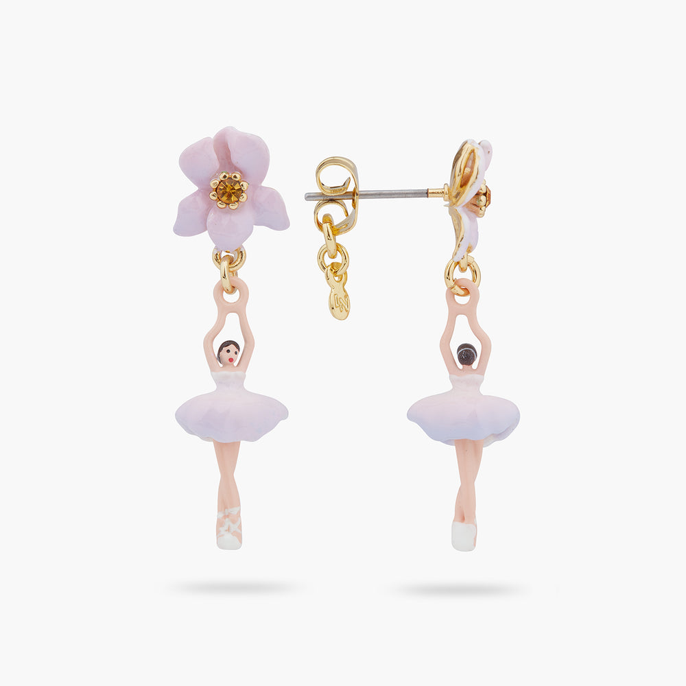 Iris Mini Ballerina Post Earrings