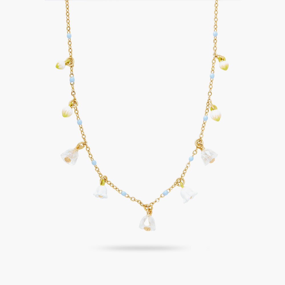 Lily of the Valley Bells Pendant Necklace