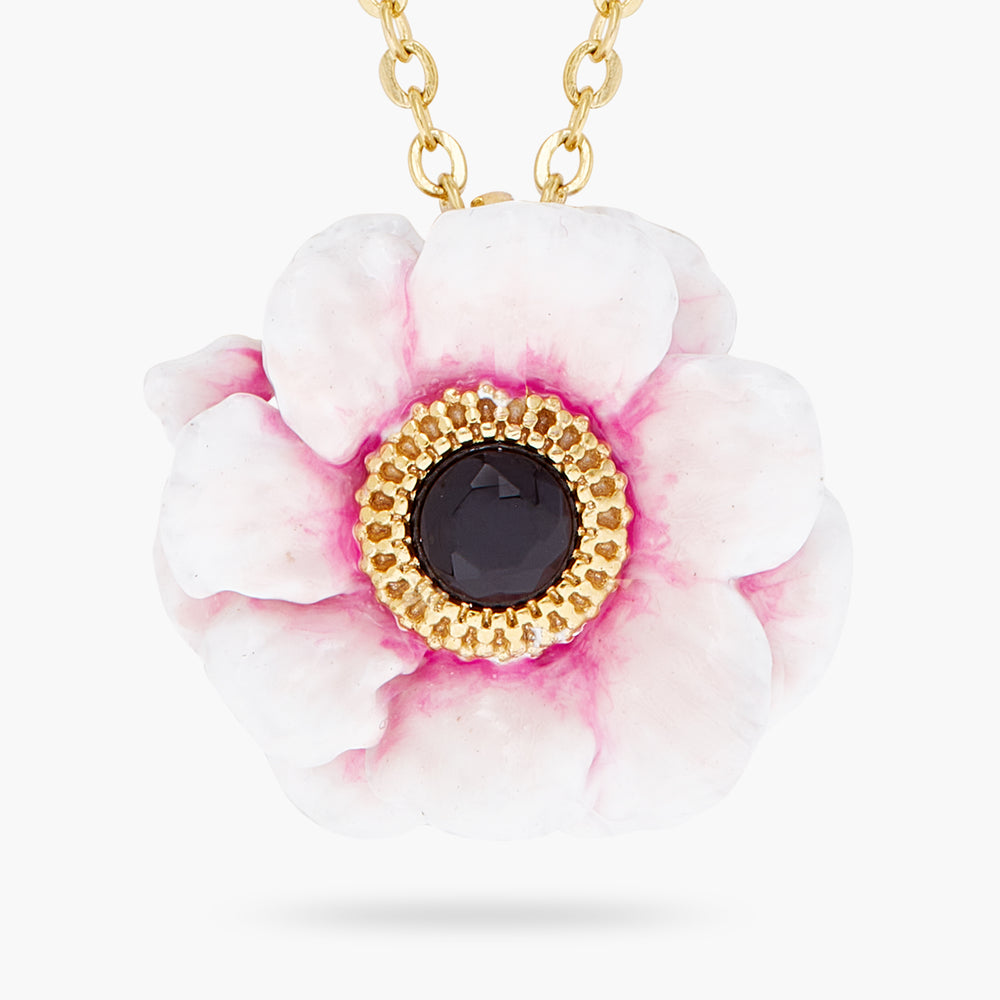 Pink Peony Fine Necklace