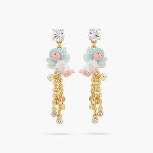 Blue Fairy Post Earrings