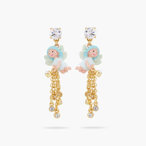 
            
                Load image into Gallery viewer, Blue Fairy Post Earrings
            
        