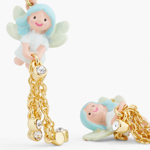 Blue Fairy Post Earrings