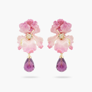 ✨USA EXCLUSIVE✨ Bearded Iris Post Earrings – Les Néréides