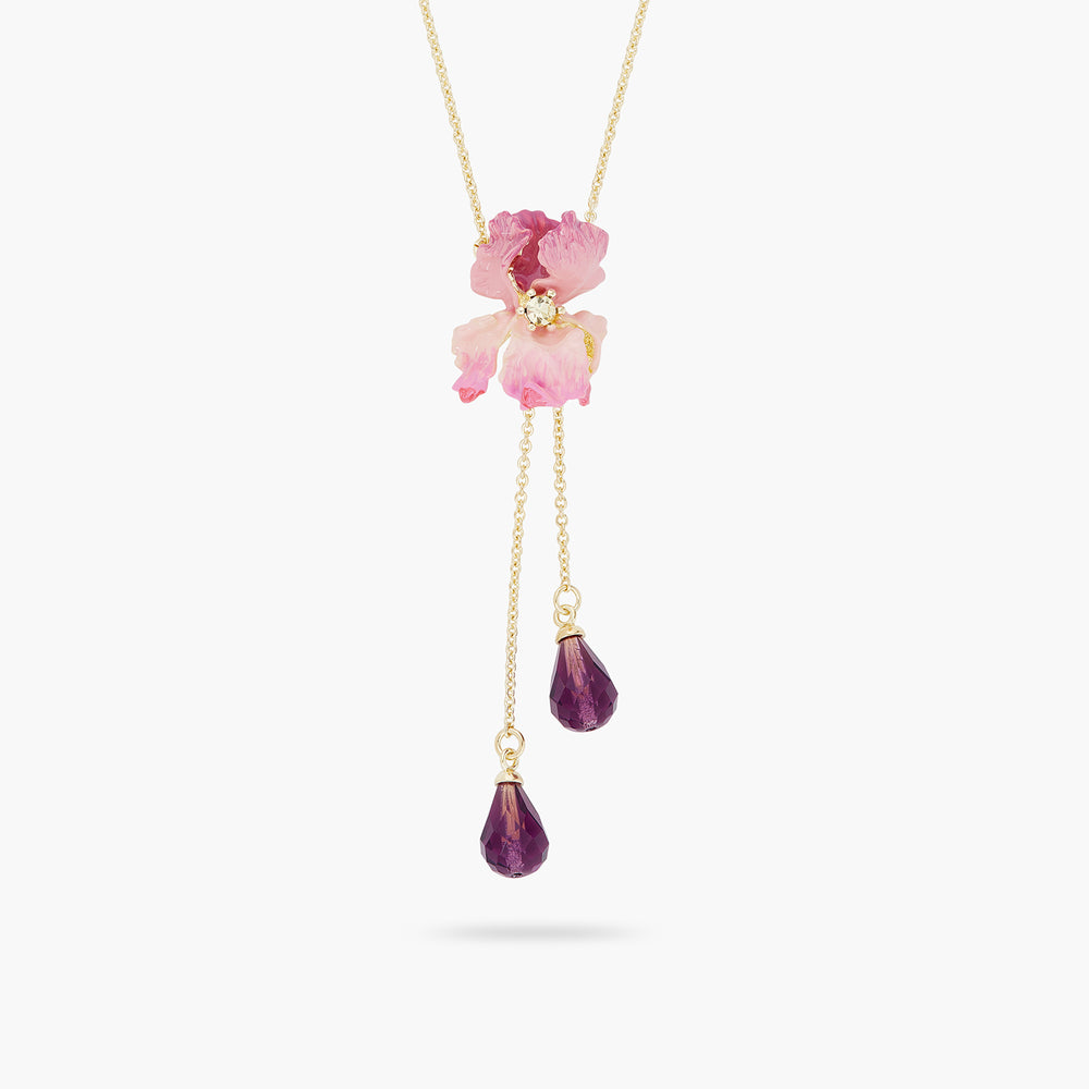 ✨USA EXCLUSIVE✨ Bearded Iris Pendant Necklace