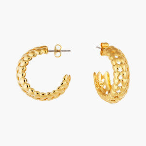 A Thousand Stars Heart In The Sky Hoop Earrings