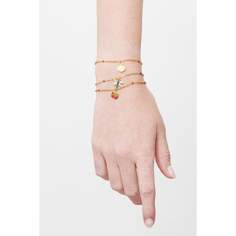 40 Souvenirs Cherry Charms Bracelet