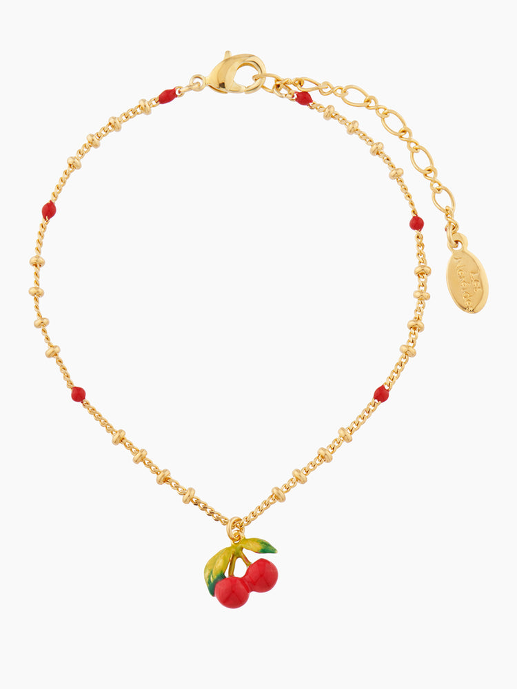 40 Souvenirs Cherry Charms Bracelet