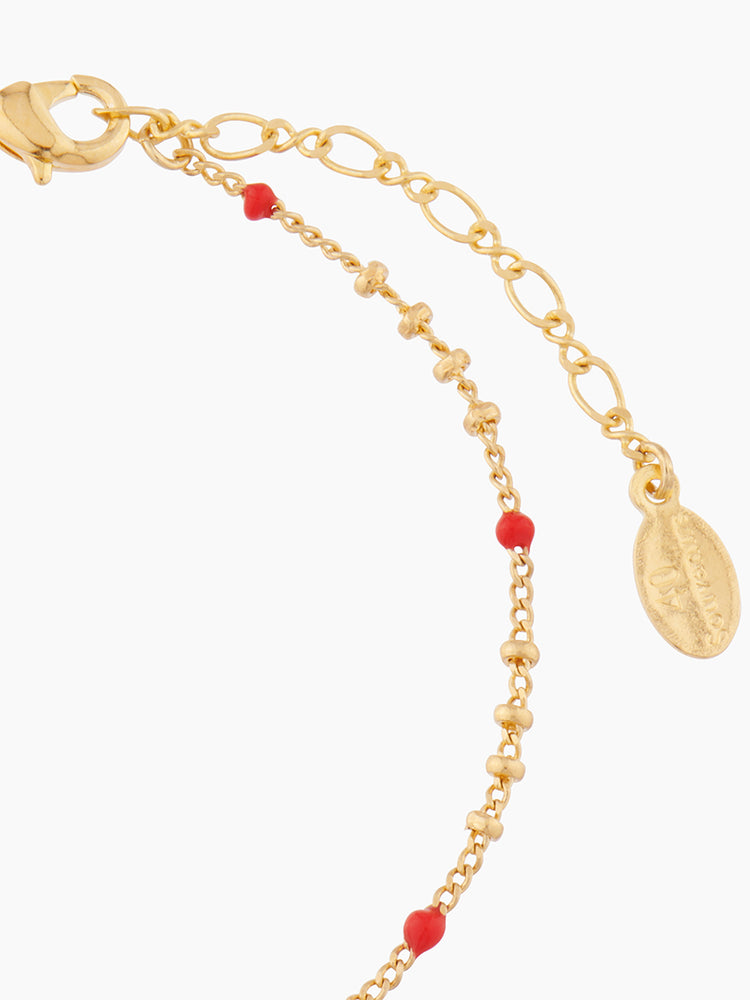 40 Souvenirs Ladybug Charms Bracelet