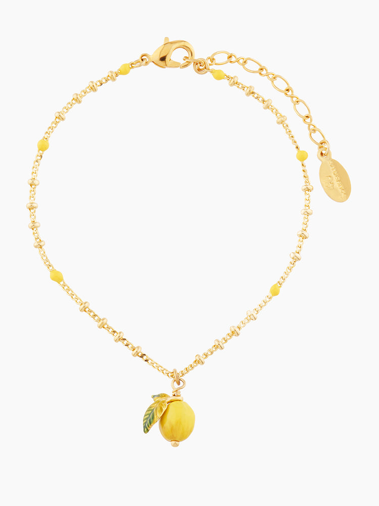 40 Souvenirs Lemon Charms Bracelet