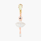 Pas de Deux Aurora Baurealis clip-on earrings with stone