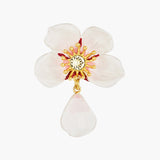 White Cherry Blossom Post Earrings
