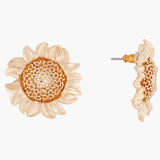 Nectar of the Sun Sunflower Stud Earrings