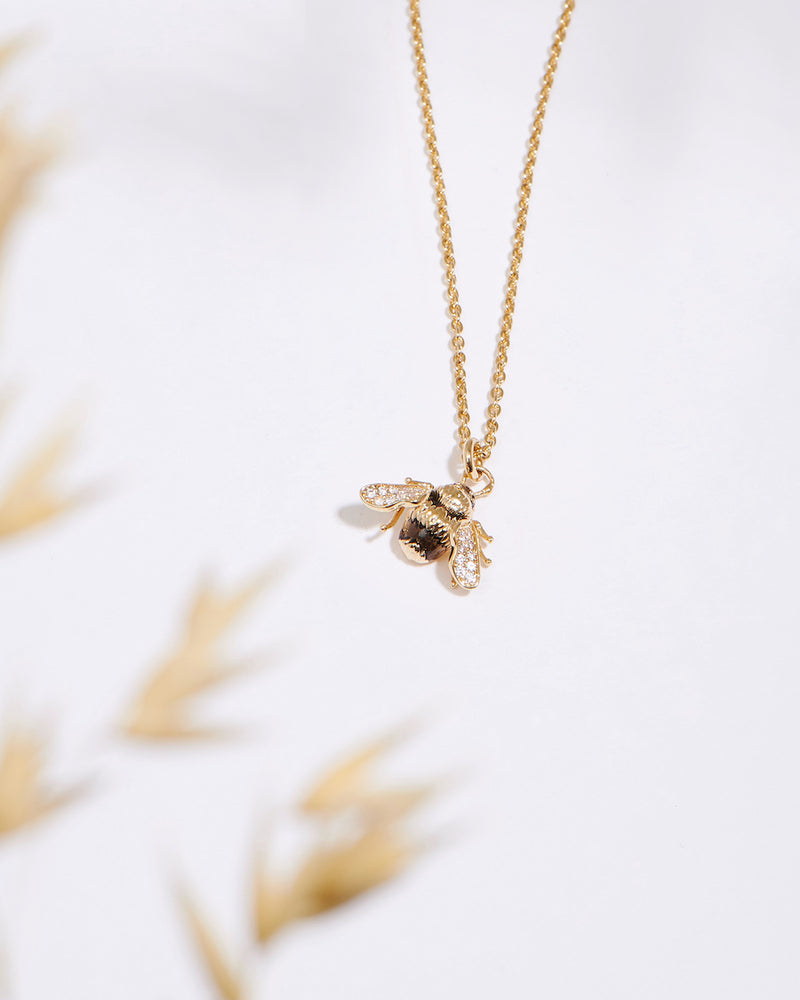 Nectar of the Sun Bumblebee Pendant Necklace