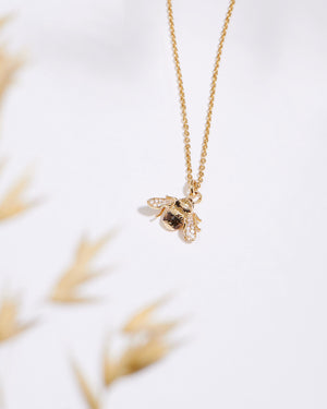 Nectar of the Sun Bumblebee Pendant Necklace