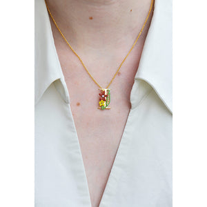 Alphabet Fleuri Necklace