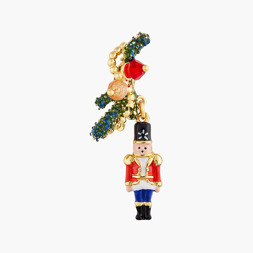 The Nutcracker Ballerina and Nutcracker Post Earrings