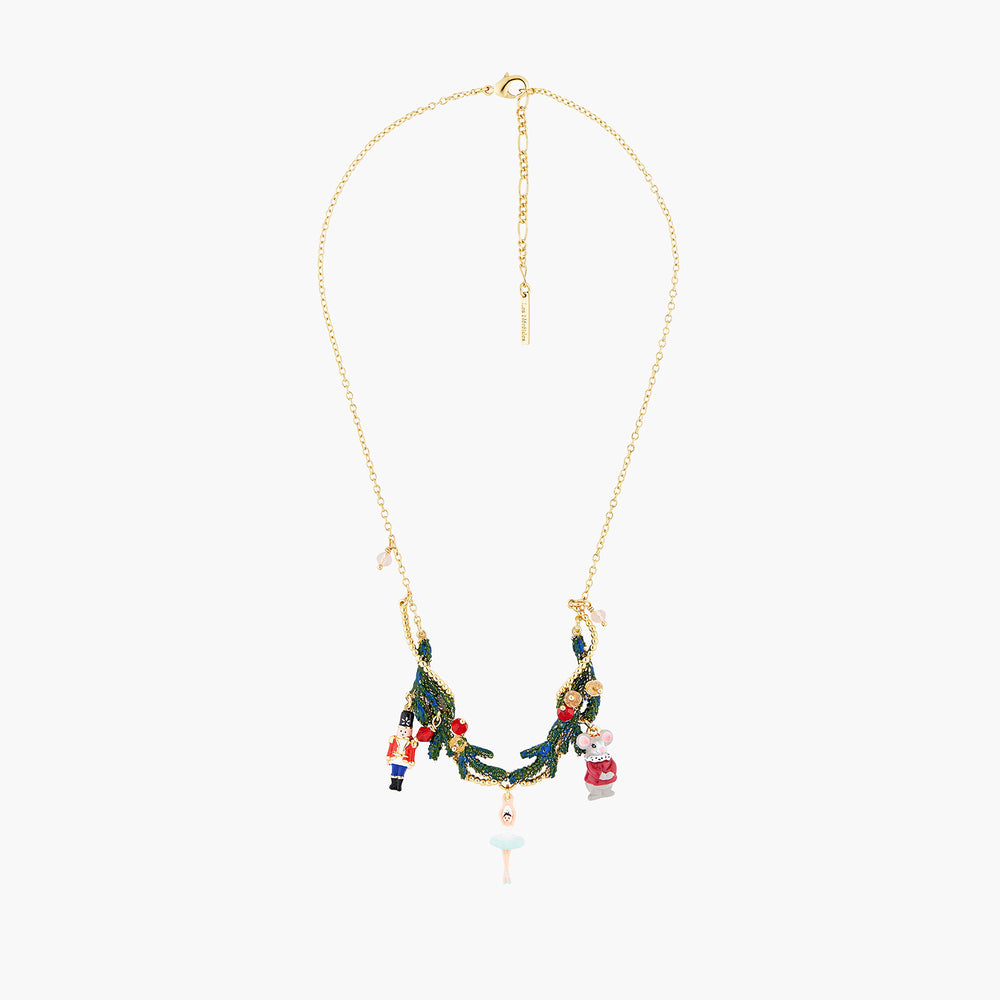 The Nutcracker, Ballerina and Mouse King Statement Necklace