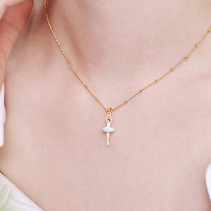 The Nutcracker Ballerina Pendant Necklace