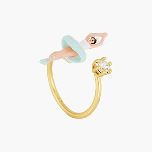 The Nutcracker Ballerina Adjustable Ring