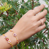 Enchanted Encounter Bunny Charms Bracelet