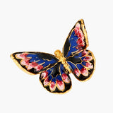 Japanese Emperor Butterfly Post Earrings