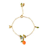 Gardens In Provence Orange Bracelet