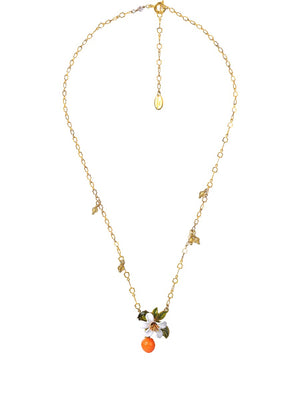 Gardens In Provence Small Orange Necklace