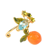 Gardens In Provence Orange Adjustable Ring