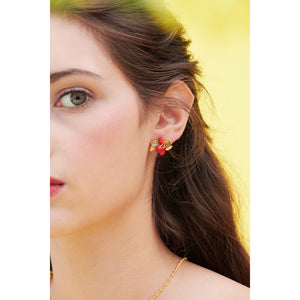 
            
                Load image into Gallery viewer, Cherries and Leaves Clip-on Earrings
            
        