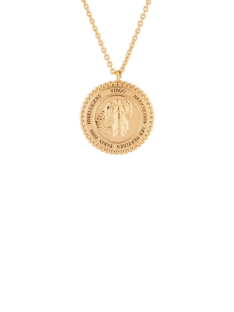 
            
                Load image into Gallery viewer, Constellation Reversible Virgo Zodiac Sign Pendant Necklace
            
        