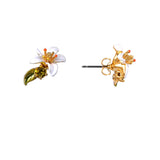 Gardens In Provence Orange Blossom Earrings