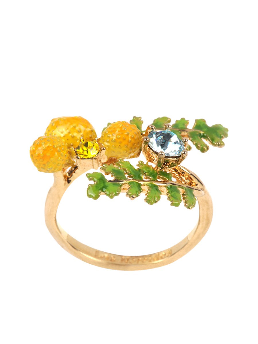 Gardens In Provence Mimosa Adjustable Ring – Les Néréides