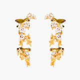 Cherry Blossom and Branches Post Earrings