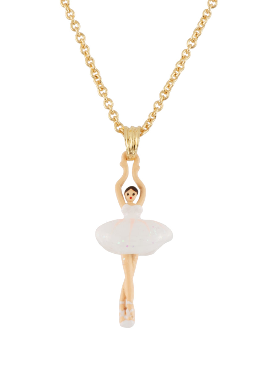 MINI PAS DE DEUX MINI BALLERINA PENDANT SHORT NECKLACE