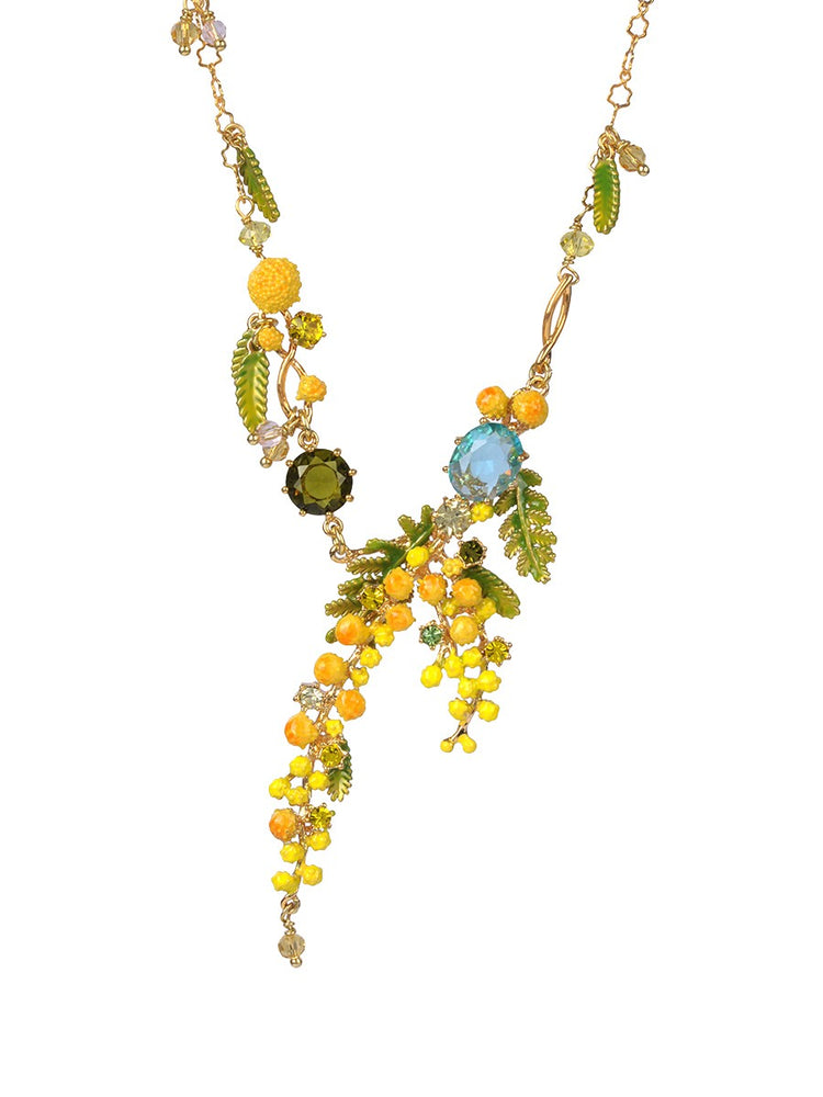 Gardens In Provence Multi Mimosa Short Necklace