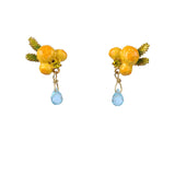 Gardens In Provence Mimosa Drop Earrings