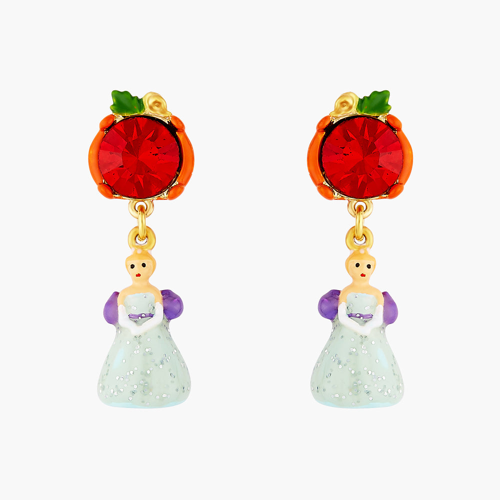 Midnight Permission Cinderella and Pumkpin post earrings