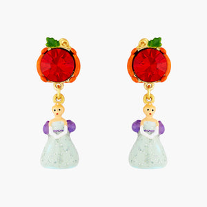 Midnight Permission Cinderella and Pumkpin post earrings