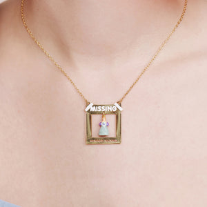 
            
                Load image into Gallery viewer, Midnight Permission Cinderella Pendant necklace
            
        